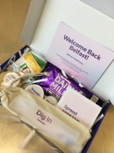 BT Welcome Back wellbeing boxes
