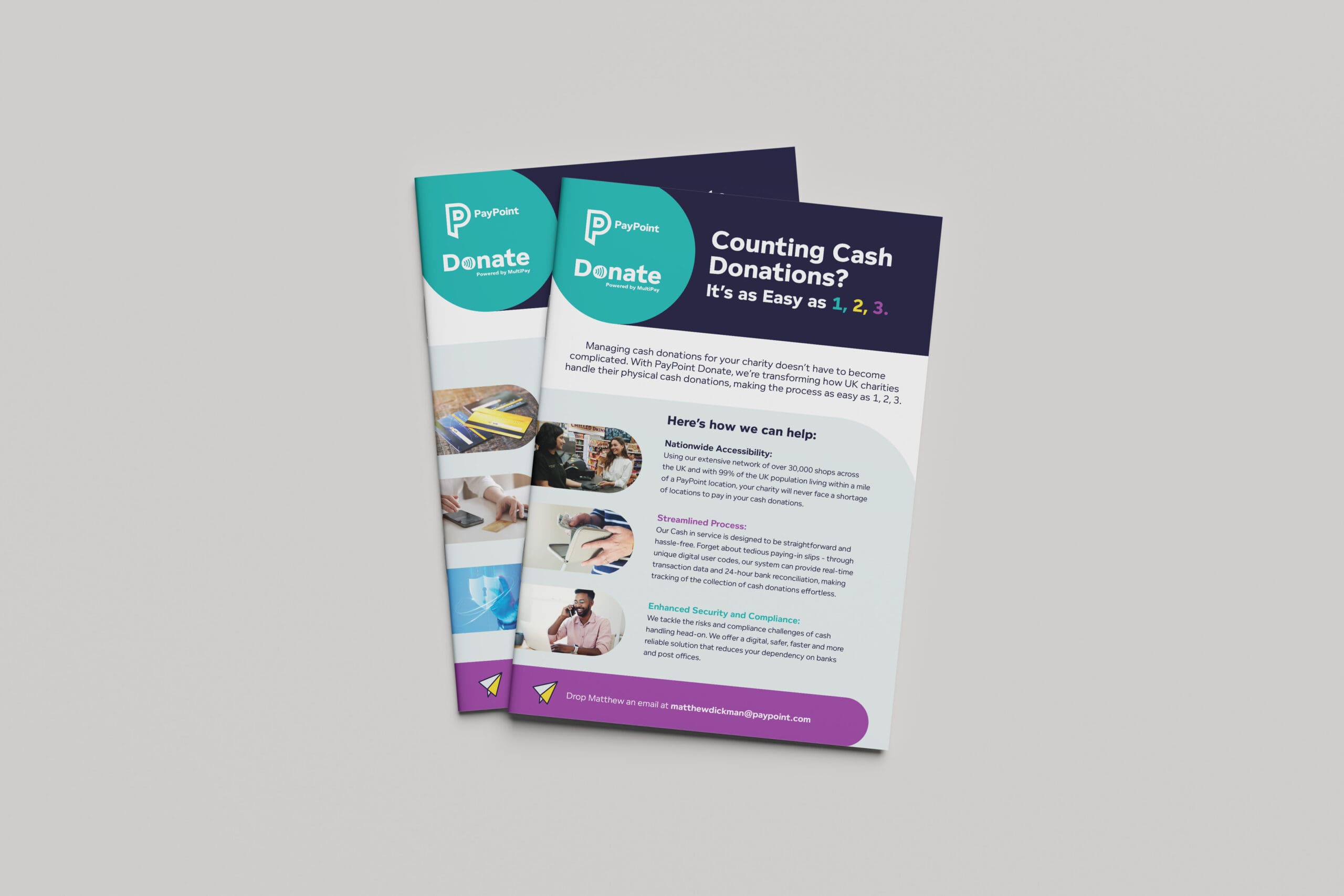 Paypoint Donate Leaflet Mockup2