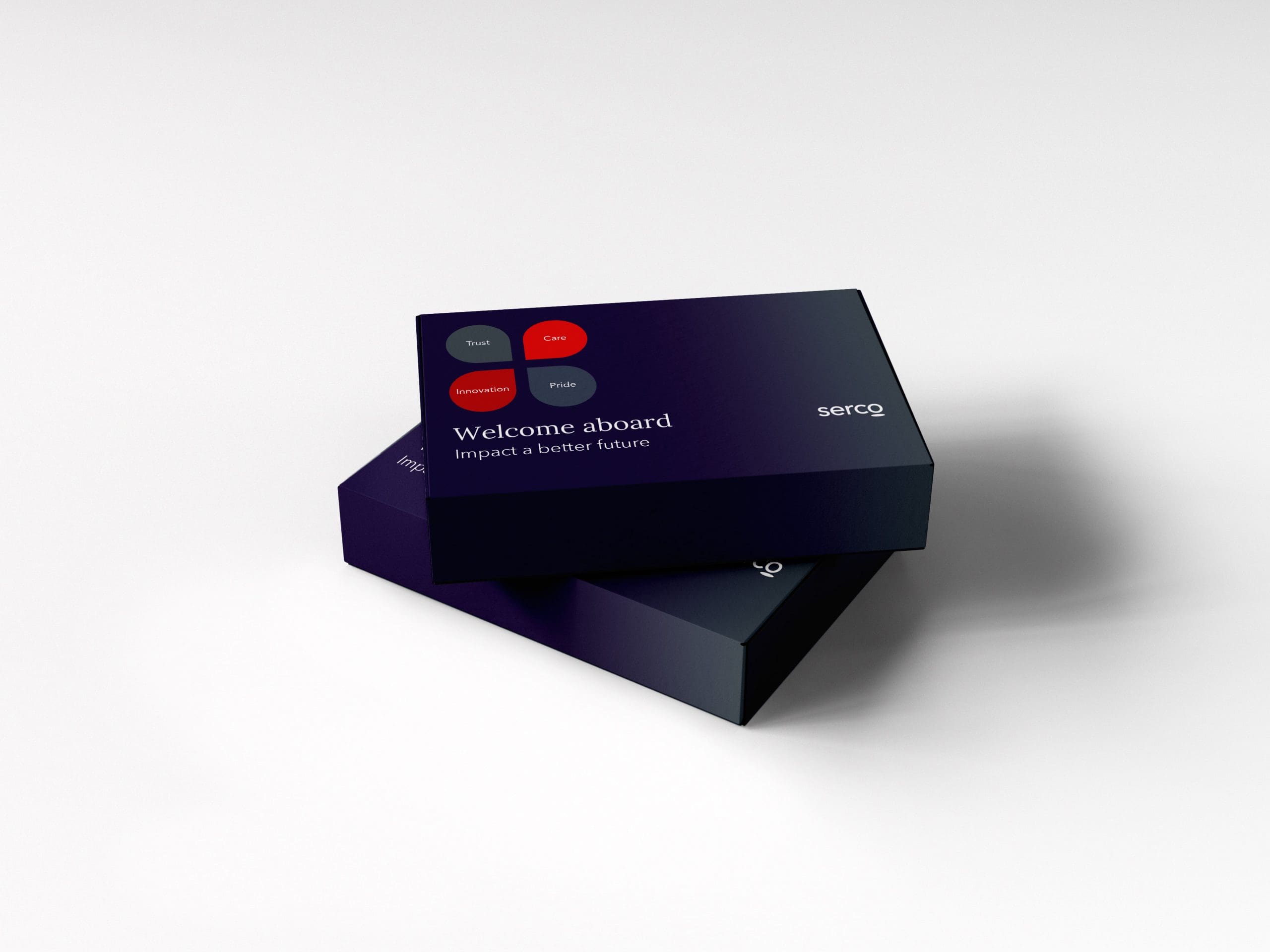 Serco Welcome Boxes Mockup